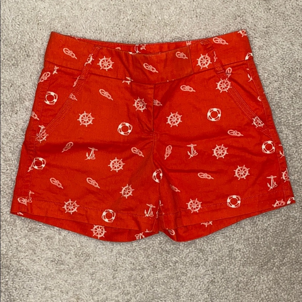 NWOT Orange J Crew Chino Shorts